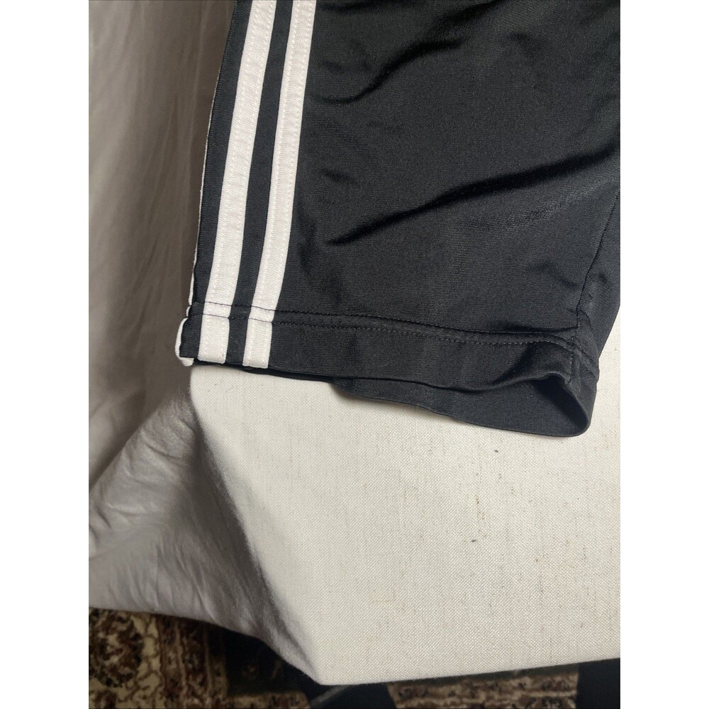 Vintage 90s Adidas Break Away Snap Pants Large Black Basketball Straight Leg - Picture 4 of 8